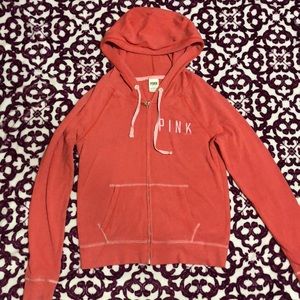 V.S. Pink zip up hoodie